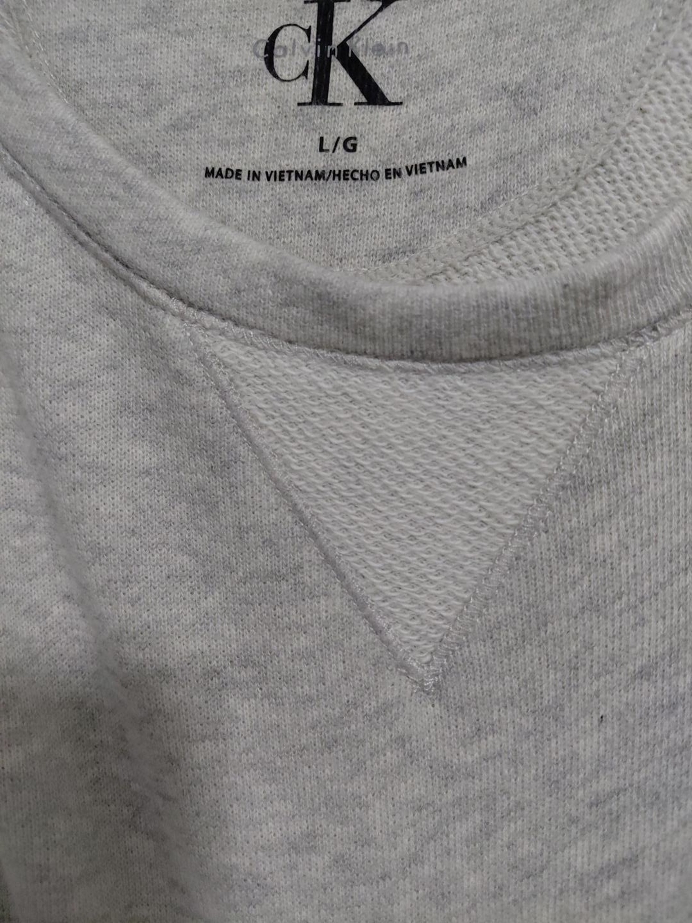 Calvin Klein Light Gray Drawstring Capris - Picture 5 of 7